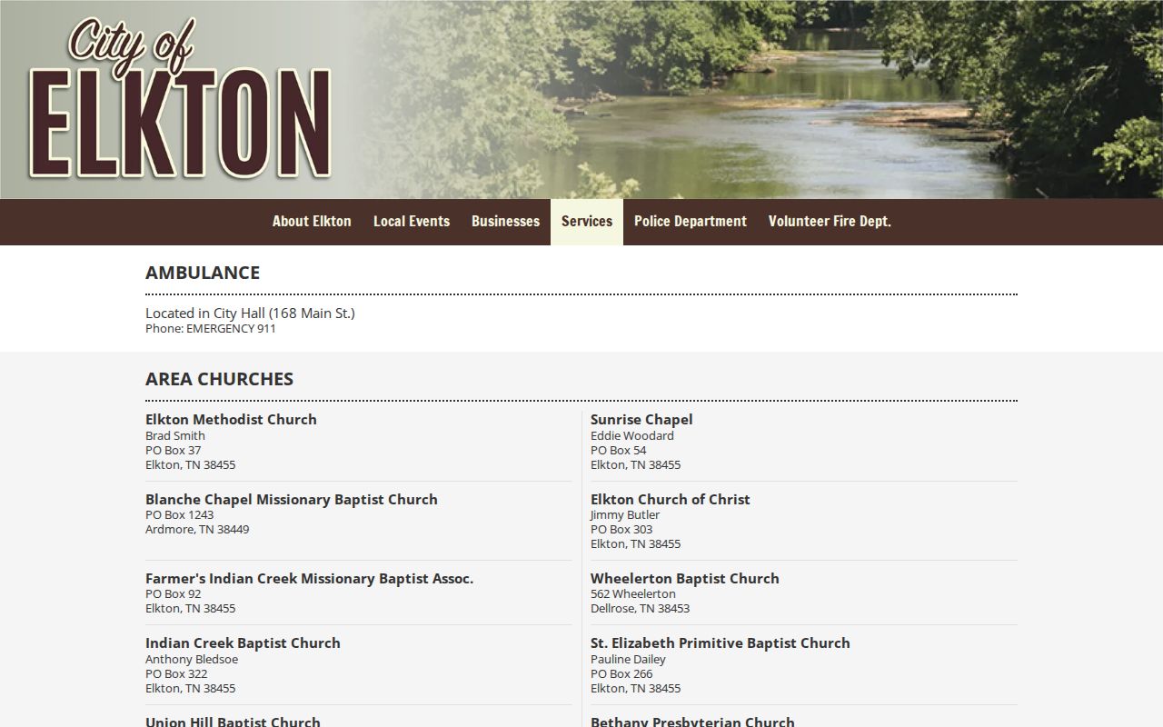 Elkton court records traffic court services